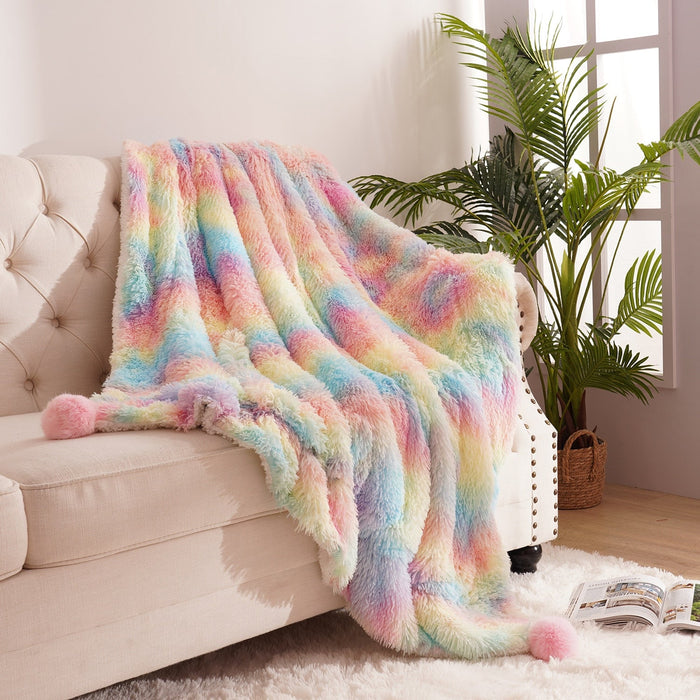 Fluffy Bedspread Blanket