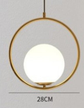 Mid Century Modern Globe Pendants