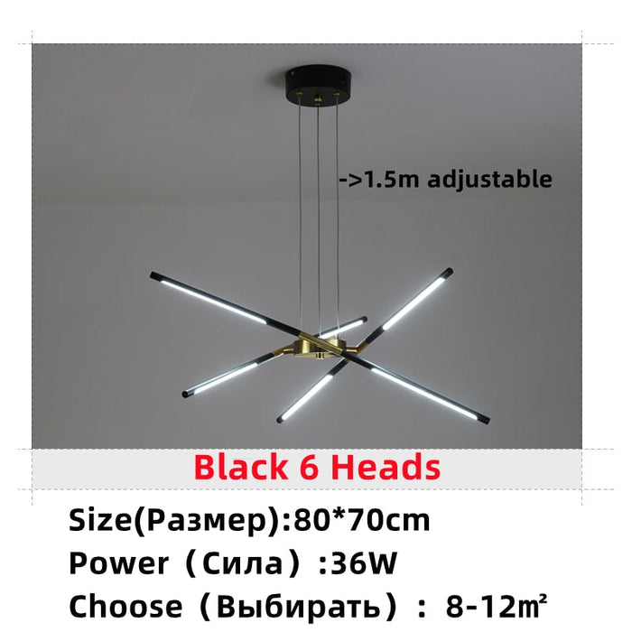 Remote Control Luxury Suspension Lamp