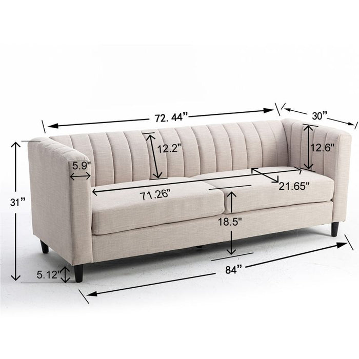 Kennedy channel modern sofa