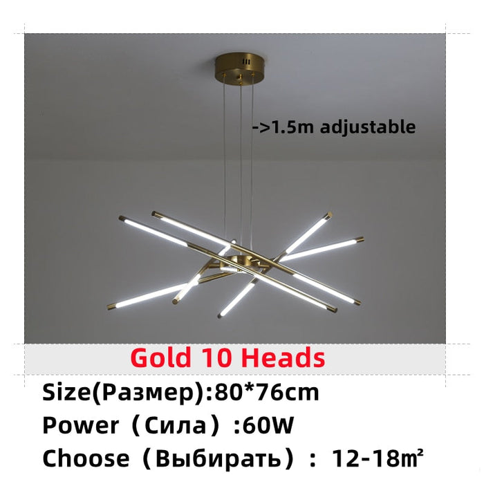 Remote Control Luxury Suspension Lamp