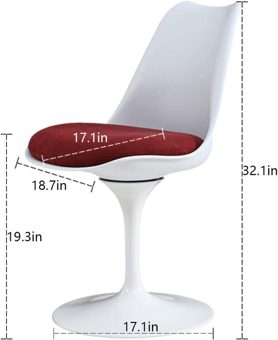 Mid Century Modern Tulip dining chair - 2 set