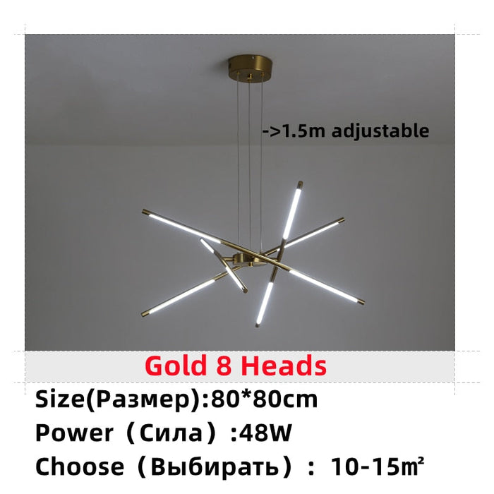 Remote Control Luxury Suspension Lamp