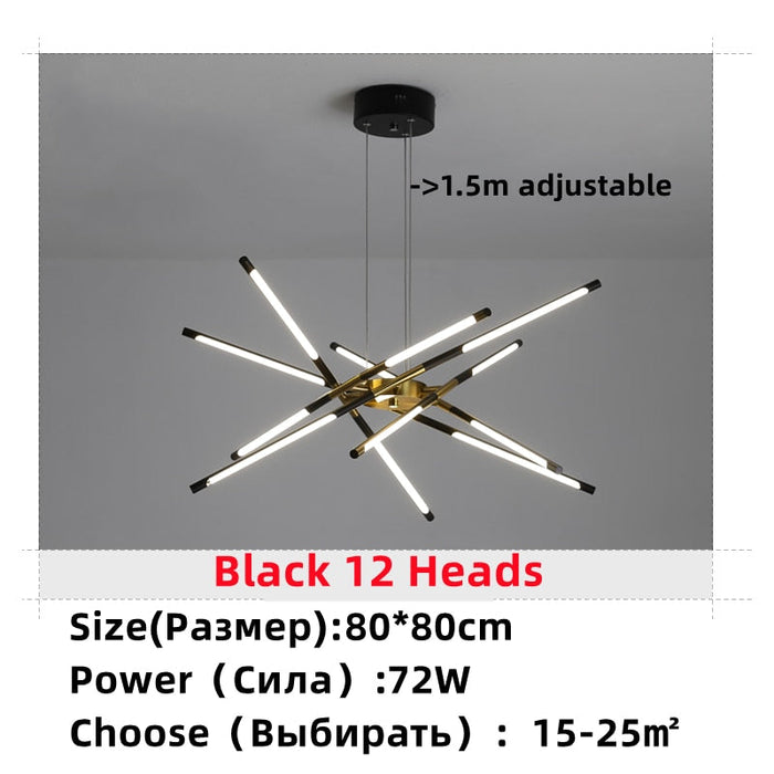 Remote Control Luxury Suspension Lamp